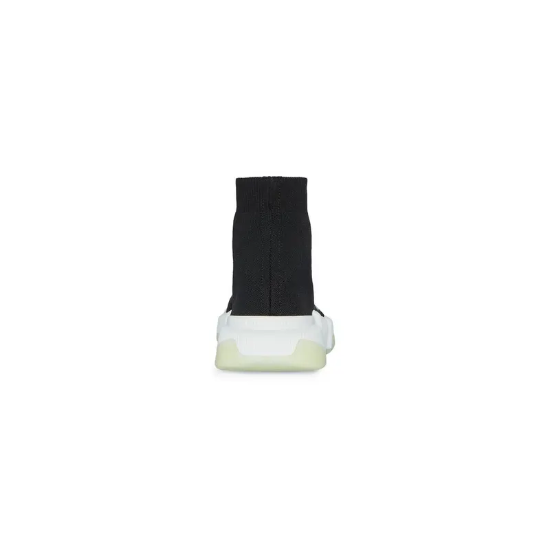 Balenciaga Speed 2.0 Recycled Knit Trainers Glow In The Dark Black (654020W2DB81098)