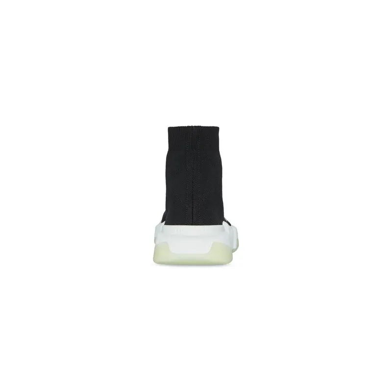 Balenciaga Speed 2.0 Recycled Knit Trainers Glow In The Dark Black (654045W2DB81098)