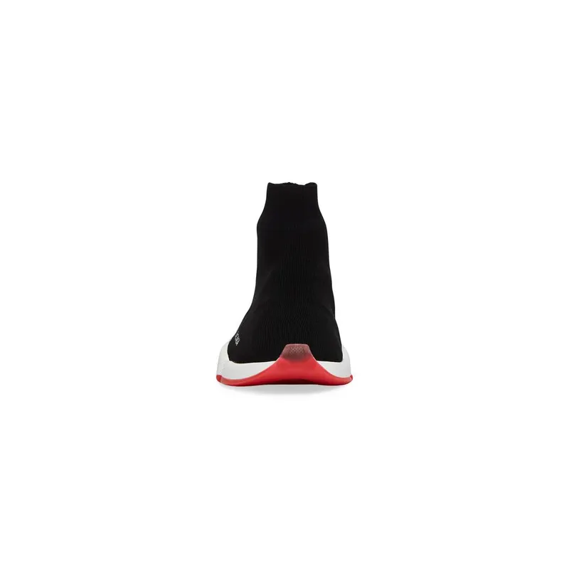 Balenciaga Speed 2.0 Clear Sole Recycled Knit Trainers Black (654045W2DI21096)