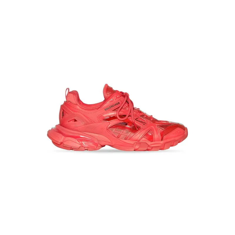 Balenciaga Track.2 Trainers Clear Sole Red (668823W3CT16000)