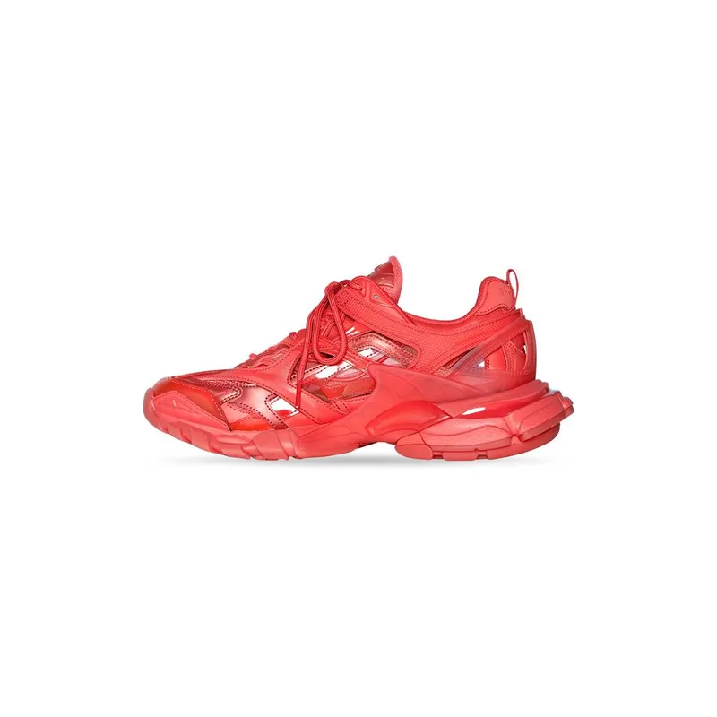 Balenciaga Track.2 Trainers Clear Sole Red (668823W3CT16000)