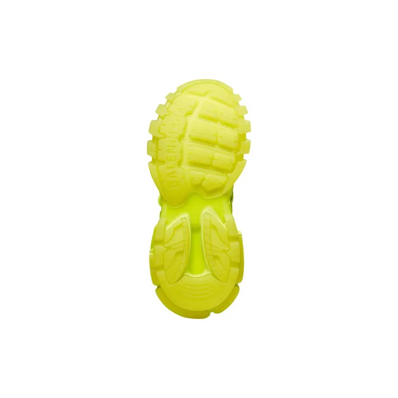 Balenciaga Track.2 Clear Sole Trainers Fluo Yellow (668823W3CT27510)
