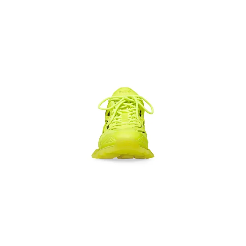 Balenciaga Track.2 Clear Sole Trainers Fluo Yellow (668823W3CT27510)