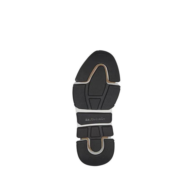 Balenciaga Speed 2.0 Recycled Knit Trainers With Stripes Beige (674608W2F619119)