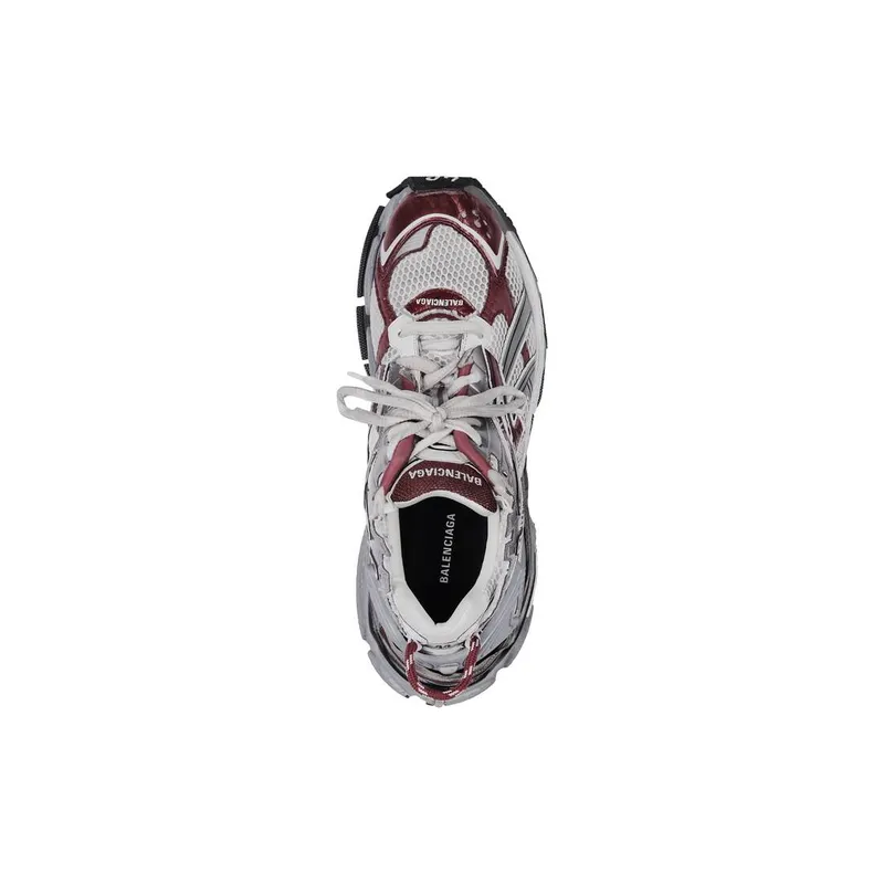 Balenciaga Runner Trainers Burgundy (677402W3RB39069)