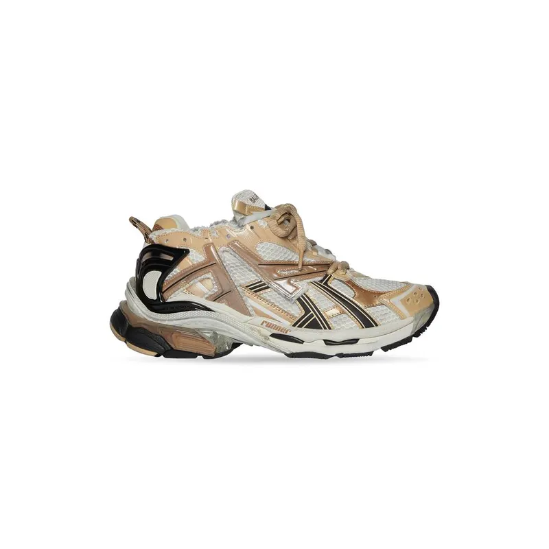 Balenciaga Runner Trainers Beige (677402W3RB39891)
