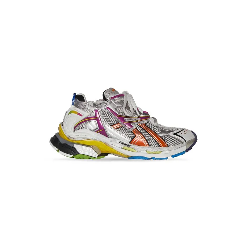 Balenciaga Runner Trainers Grey (677402W3RB68123)