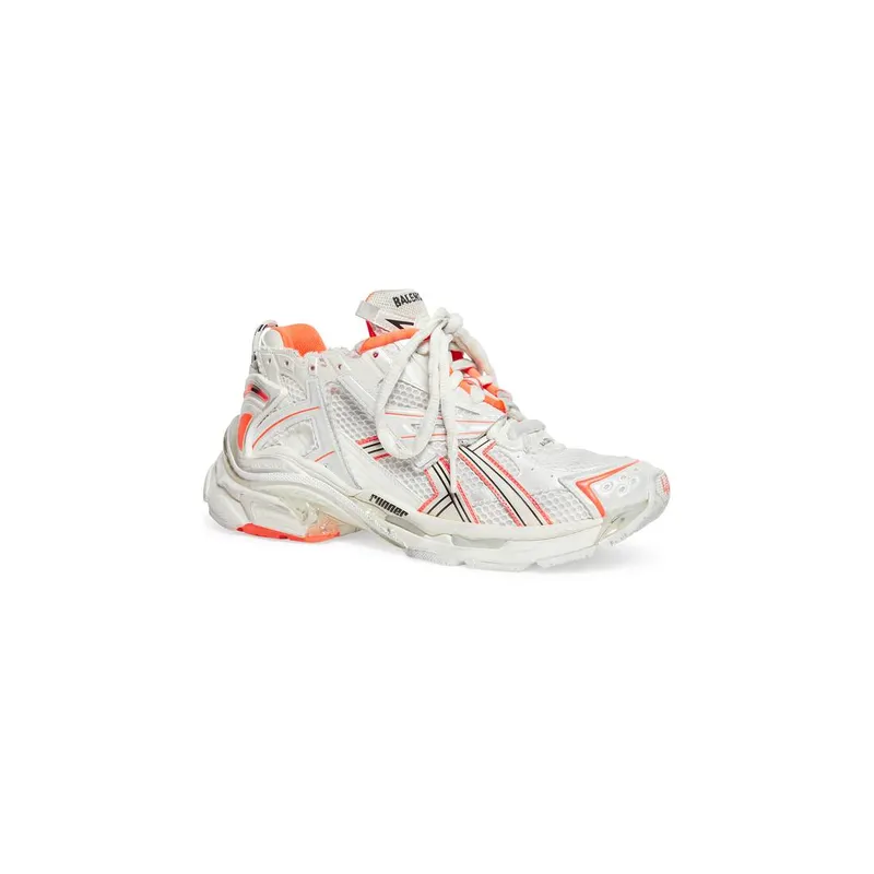 Balenciaga Runner Trainers Fluo Orange (677402W3RBM9770)