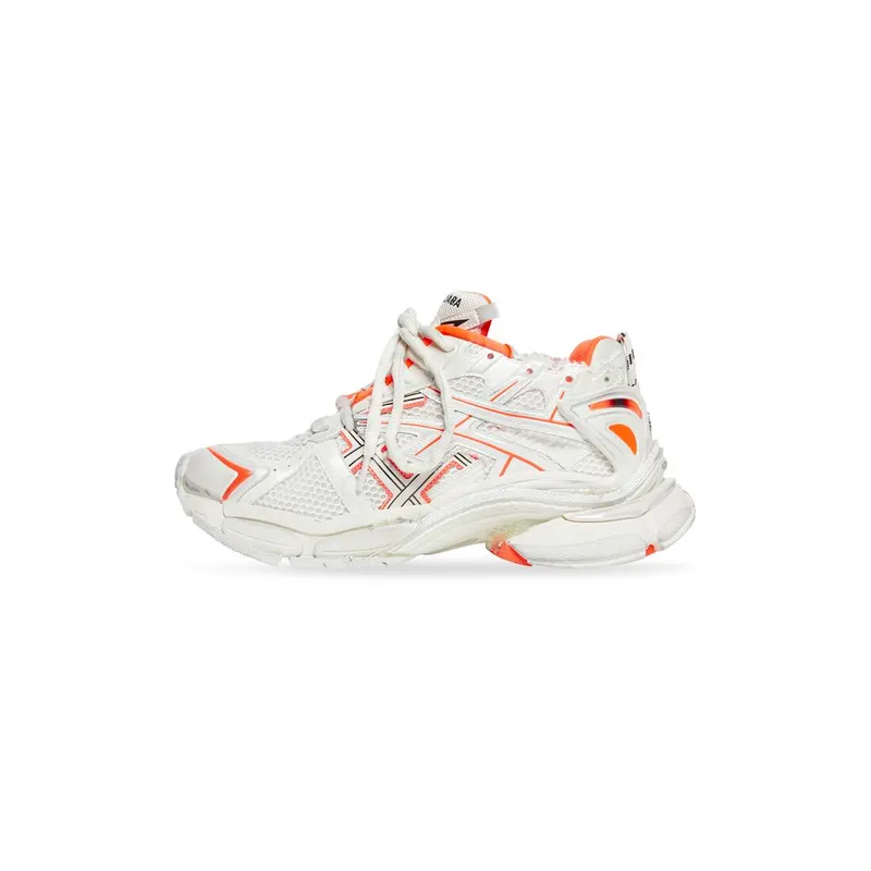 Balenciaga Runner Trainers Fluo Orange (677402W3RBM9770)
