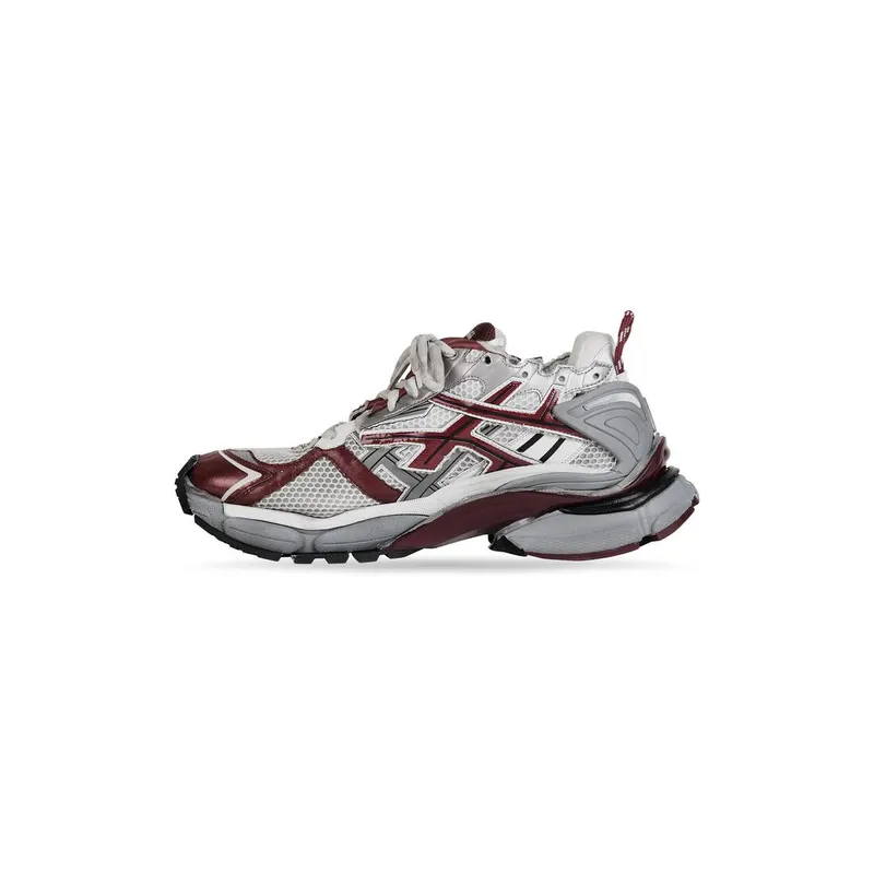 Balenciaga Runner Trainers Burgundy (677403W3RB39069)