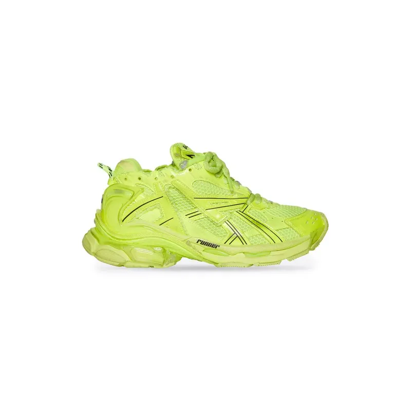 Balenciaga Runner Trainers Yellow (677403W3RB47510)