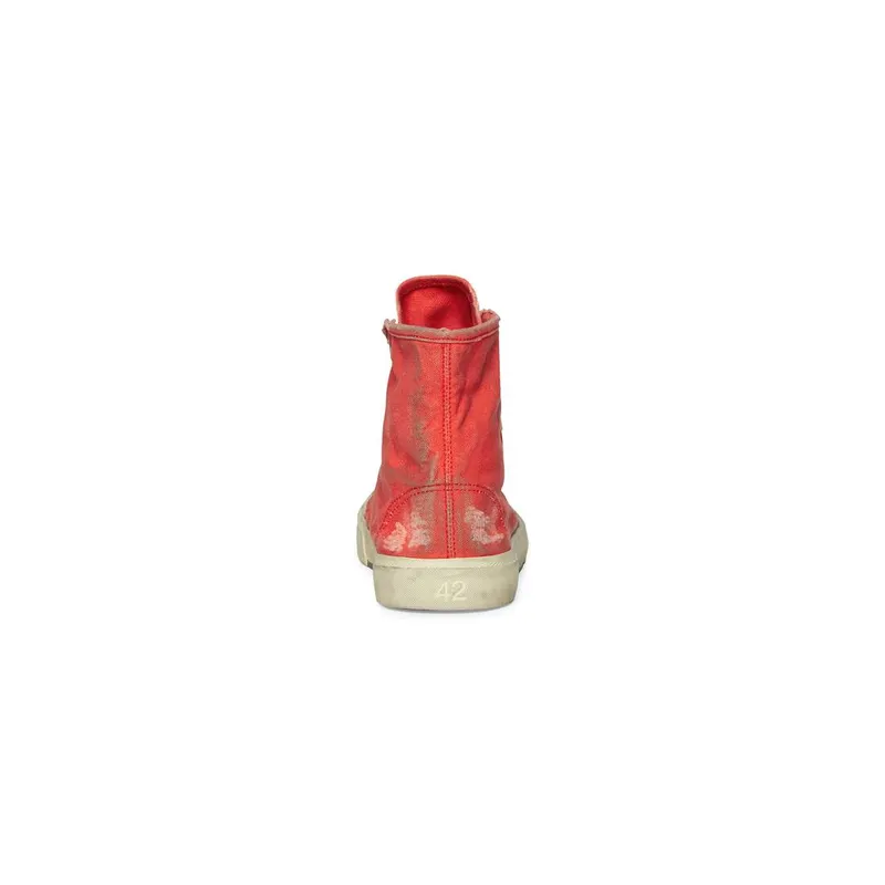 Balenciaga Paris High Top Trainers Red (688752W3RC16090)