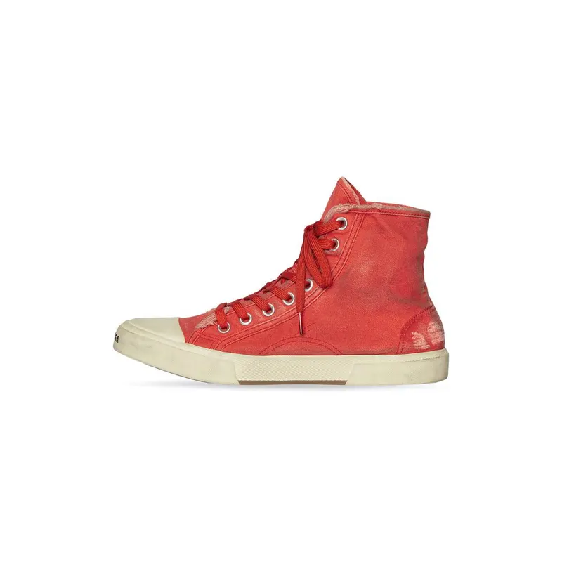 Balenciaga Paris High Top Trainers Red (688752W3RC16090)