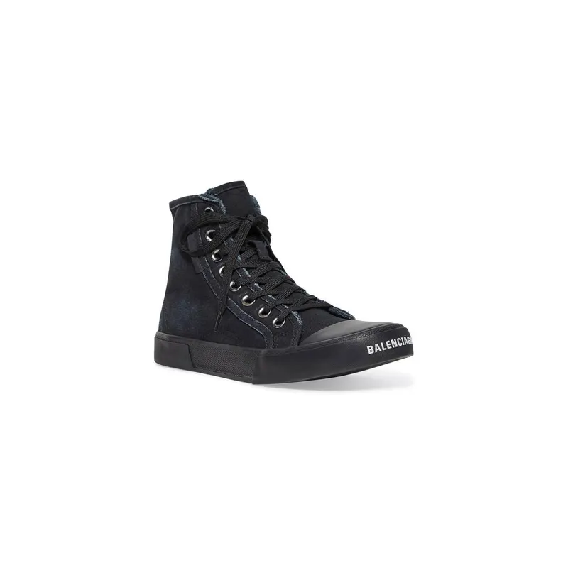 Balenciaga Paris High Top Trainers Black (688752W3RP11010)