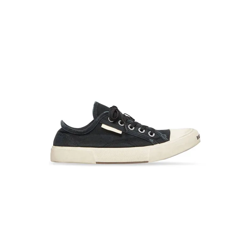 Balenciaga Paris Low Top Trainers Black (688754W3RC21090)
