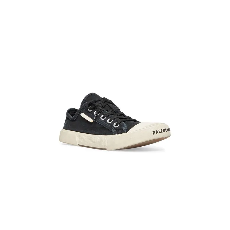 Balenciaga Paris Low Top Trainers Black (688754W3RC21090)