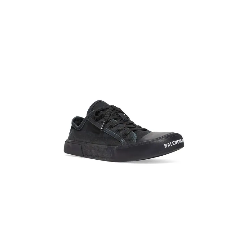 Balenciaga Paris Low Top Trainers Black (688754W3RP21010)