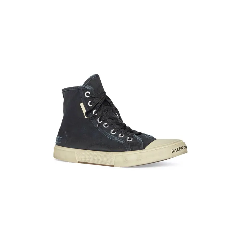 Balenciaga Paris High Top Trainers Black (688756W3RC11090)