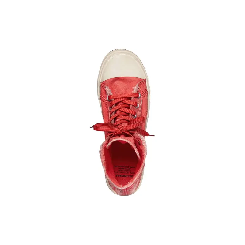 Balenciaga Paris High Top Trainers Red (688756W3RC16090)