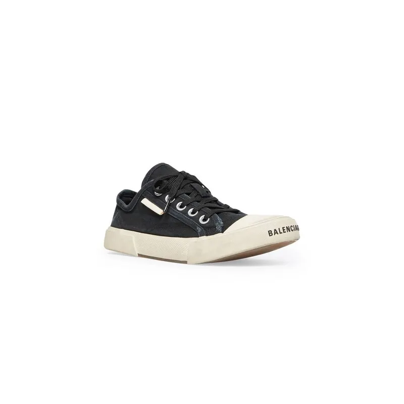 Balenciaga Paris Low Top Trainers Black (688757W3RC21090)