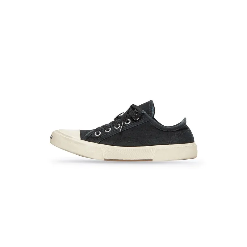 Balenciaga Paris Low Top Trainers Black (688757W3RC21090)