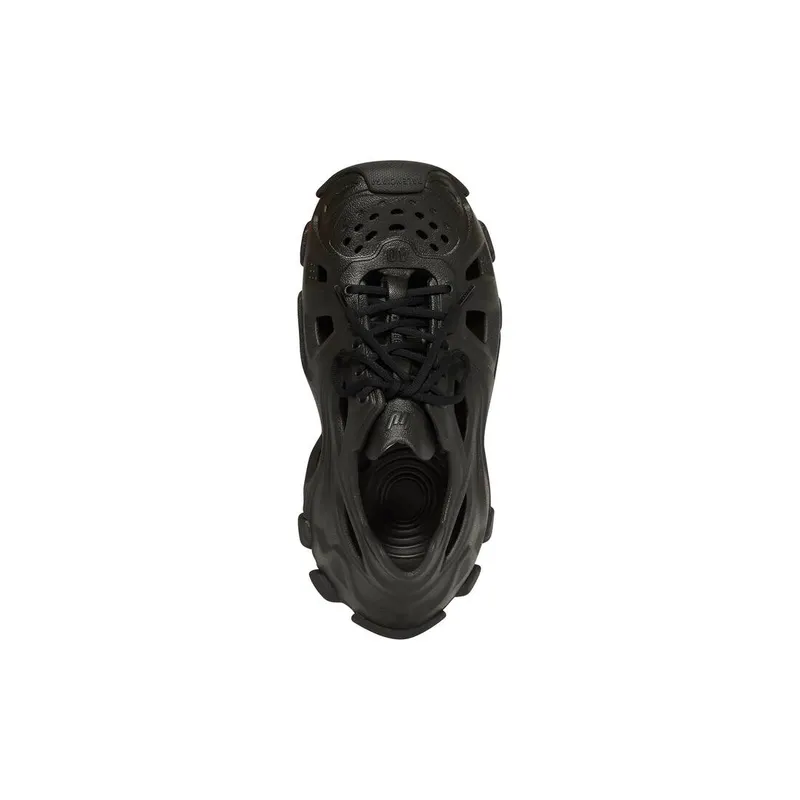 Balenciaga Hd Lace-up Trainers Black (702421W3CES1000)