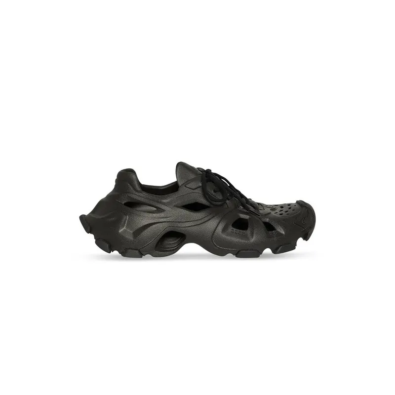 Balenciaga Hd Lace-up Trainers Black (702421W3CES1000)