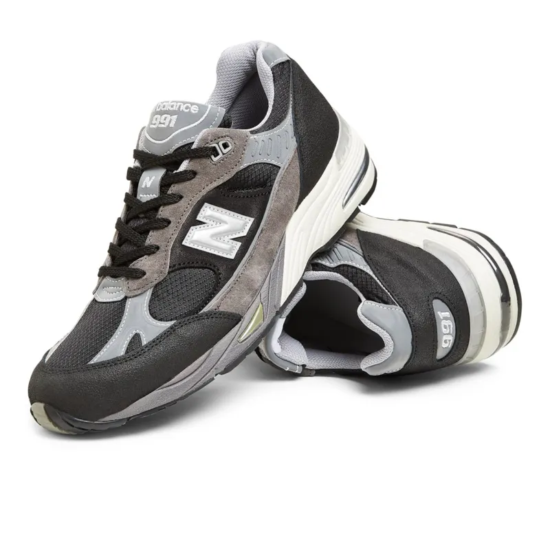 New Balance x Slam Jam 991 Made In The UK Black Grey (M991SJM)