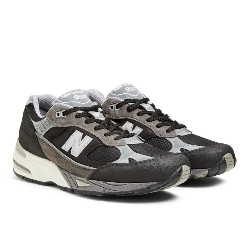 New Balance x Slam Jam 991 Made In The UK Black Grey (M991SJM)