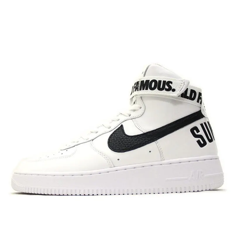 Nike Air Force 1 High Supreme World Famous White (698696-100)