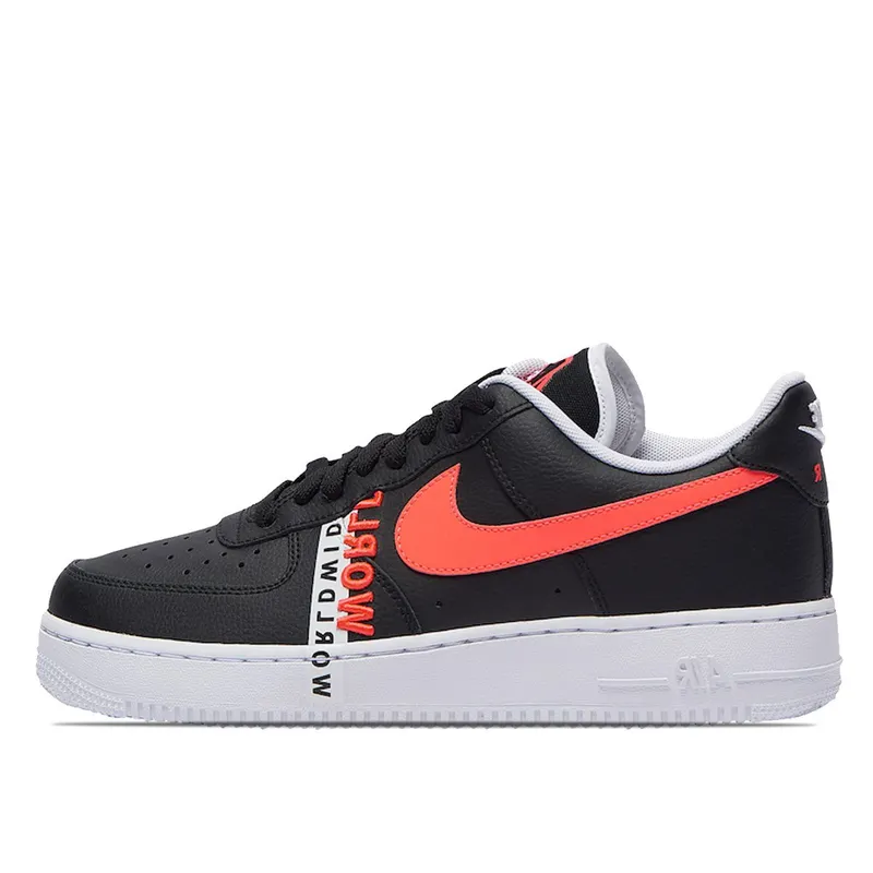 Nike Air Force AF 1 Worldwide Black Crimson (CK6924-001)