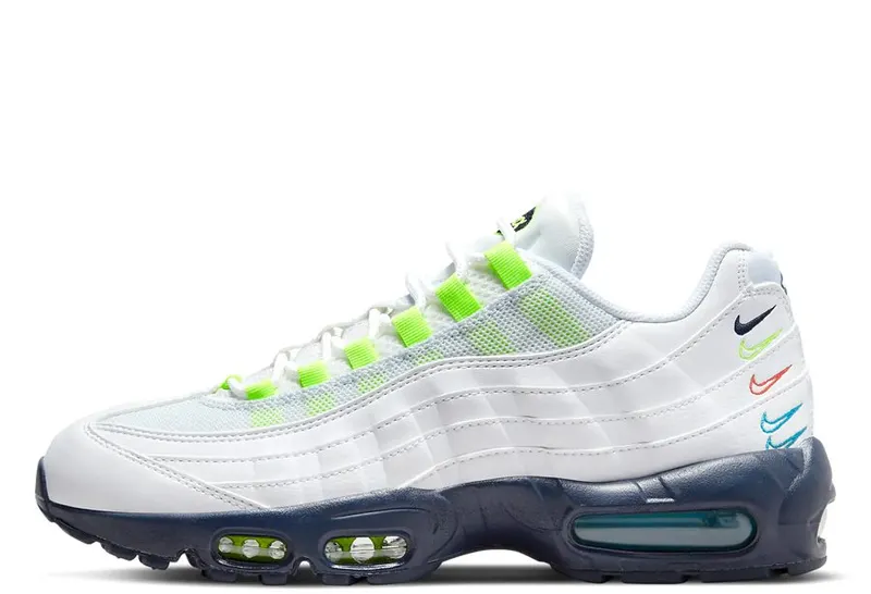 Nike Air Max 95 White Multi-Swoosh (DX1819-100)