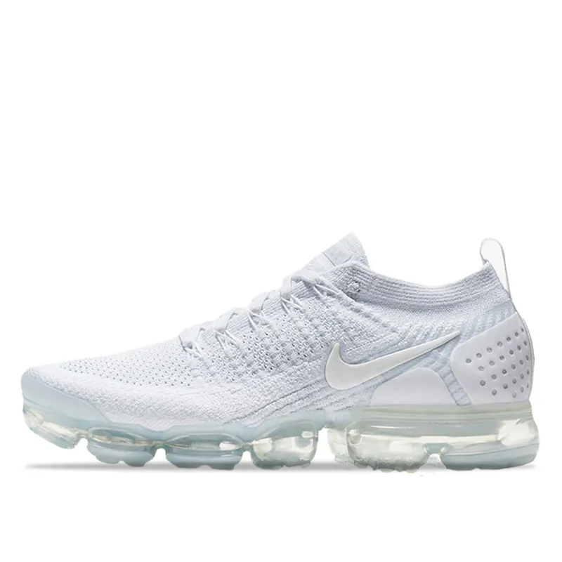 Nike Air VaporMax Flyknit 2 White/White-Pure Platinum-Metallic Silver (942842-100)