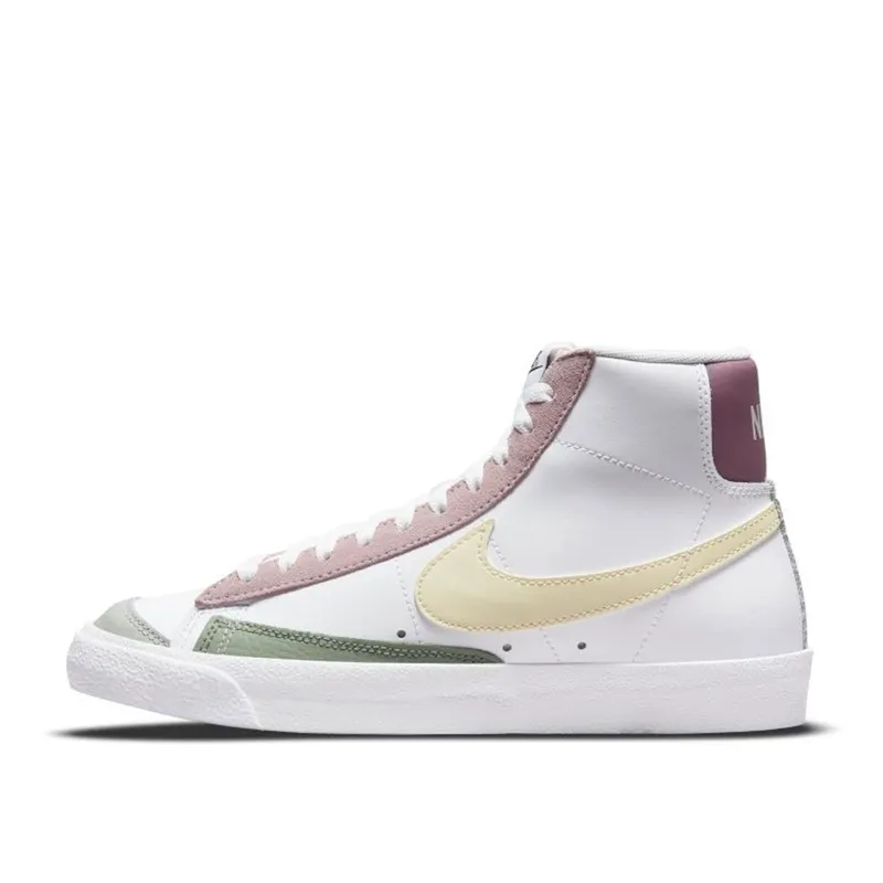 Nike WMNS Blazer Mid 77 White Pink Green Yellow (DN5052-100)