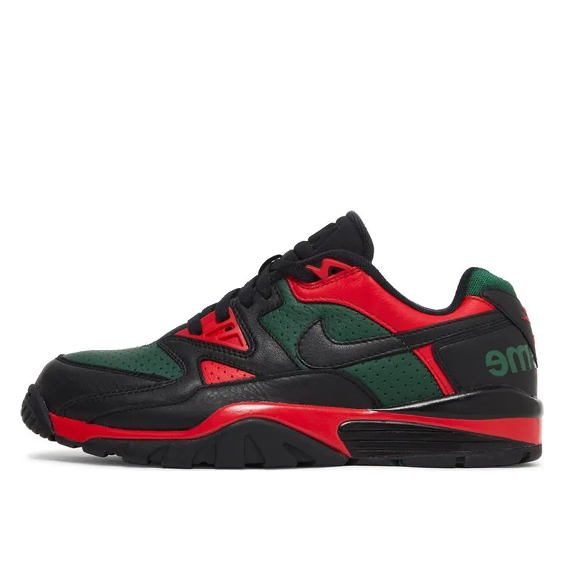 Nike x Supreme Cross Trainer Low Black Green Red (CJ5291-001)
