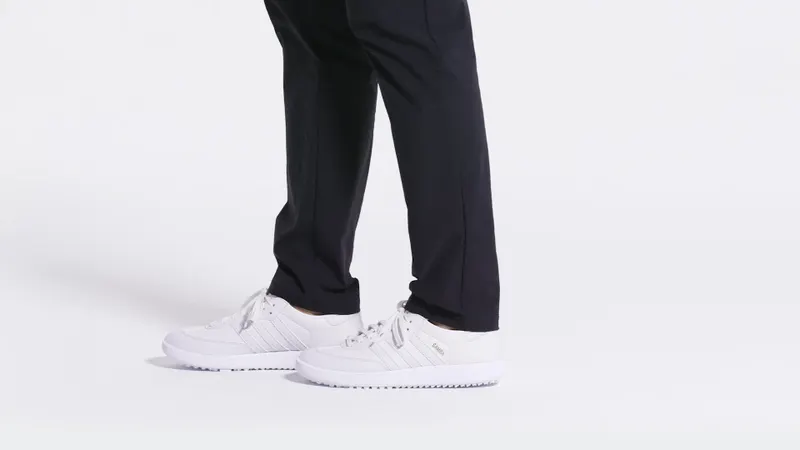 adidas Special Edition Samba Spikeless Golfschoenen Crystal White / Crystal White / Cloud White (HP7875)