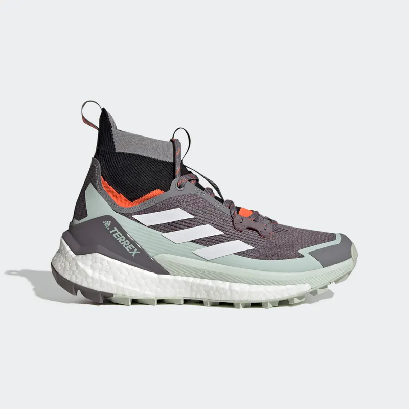 adidas TERREX Free Hiker 2 Hiking Schoen Trace Grey / Crystal White / Impact Orange (GZ0687)
