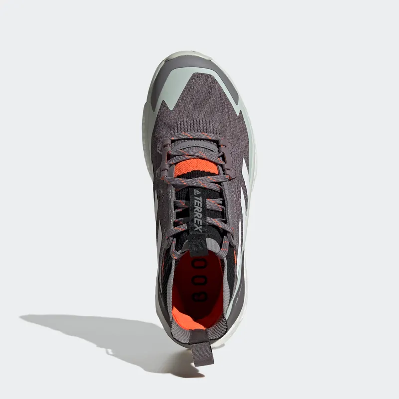 adidas TERREX Free Hiker 2 Hiking Schoen Trace Grey / Crystal White / Impact Orange (GZ0687)