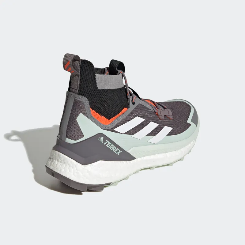 adidas TERREX Free Hiker 2 Hiking Schoen Trace Grey / Crystal White / Impact Orange (GZ0687)