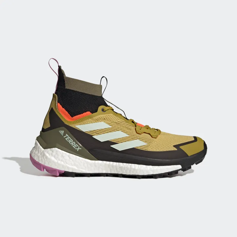 adidas TERREX Free Hiker 2 Hiking Schoen Pulse Olive / Linen Green / Impact Orange (GZ0681)