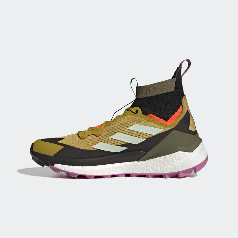 adidas TERREX Free Hiker 2 Hiking Schoen Pulse Olive / Linen Green / Impact Orange (GZ0681)