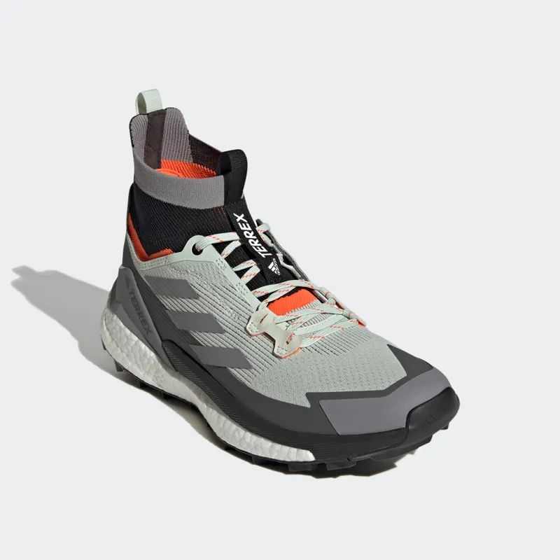 adidas TERREX Free Hiker 2 Hiking Schoen Linen Green / Grey Three / Impact Orange (GZ0682)