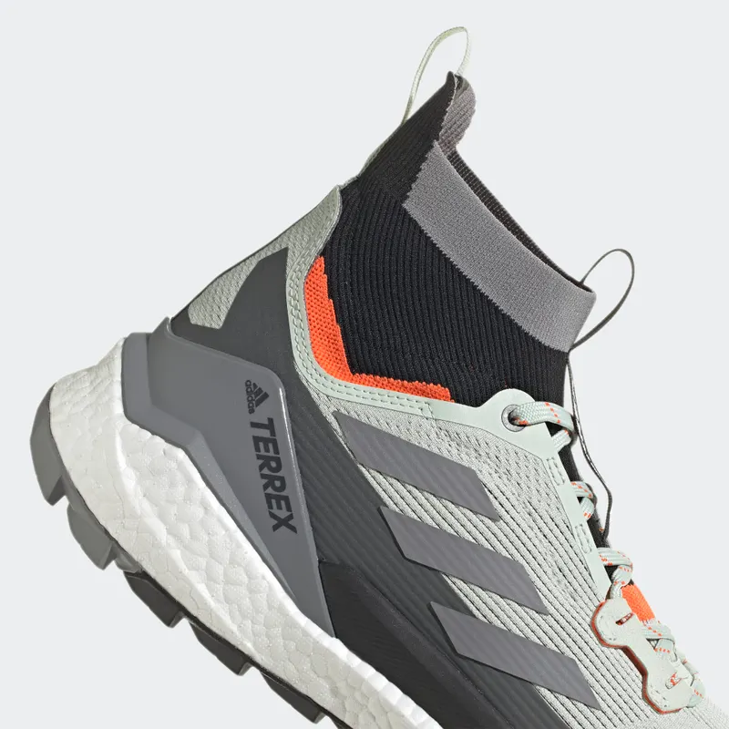 adidas TERREX Free Hiker 2 Hiking Schoen Linen Green / Grey Three / Impact Orange (GZ0682)