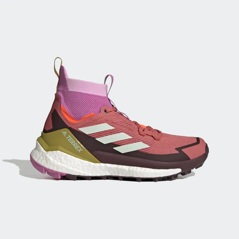 adidas TERREX Free Hiker 2 Hiking Schoen Wonder Red / Linen Green / Pulse Lilac (GZ0685)