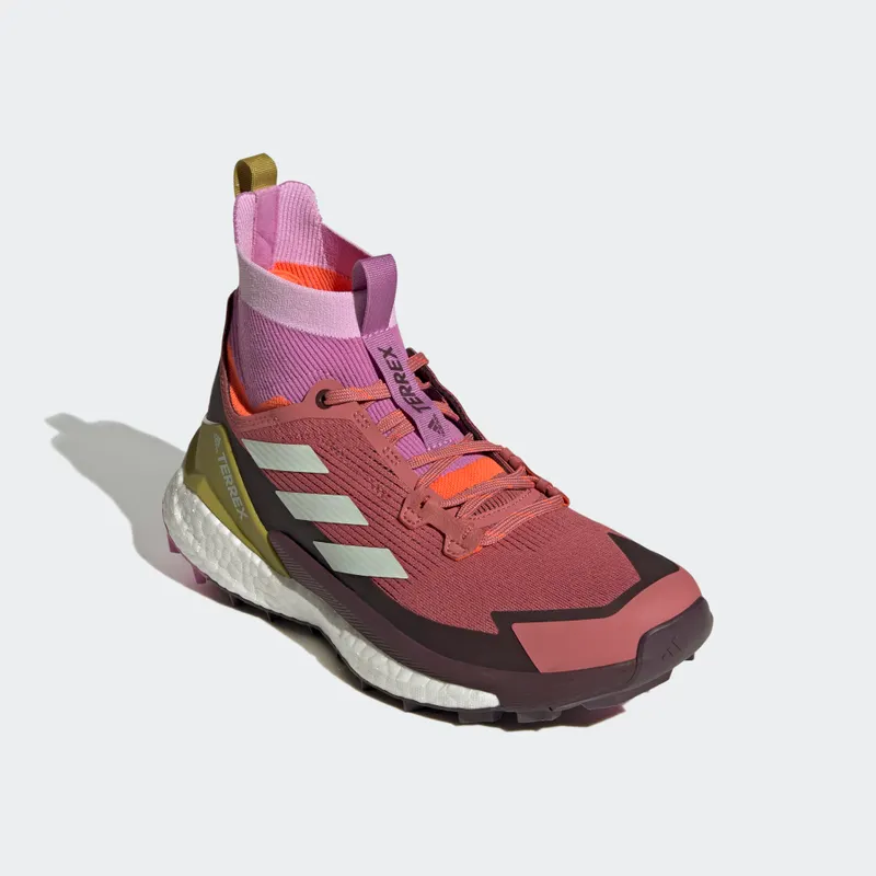 adidas TERREX Free Hiker 2 Hiking Schoen Wonder Red / Linen Green / Pulse Lilac (GZ0685)