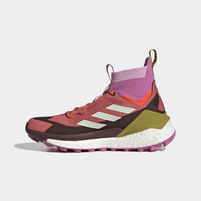 adidas TERREX Free Hiker 2 Hiking Schoen Wonder Red / Linen Green / Pulse Lilac (GZ0685)