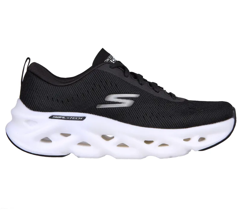 Skechers Skechers GOrun Swirl Tech – Zwart / Wit (128791-BKW)