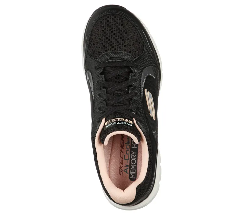 Skechers Flex Appeal 4.0 – True Clarity – Zwart / Licht Roze (149299-BKLP)