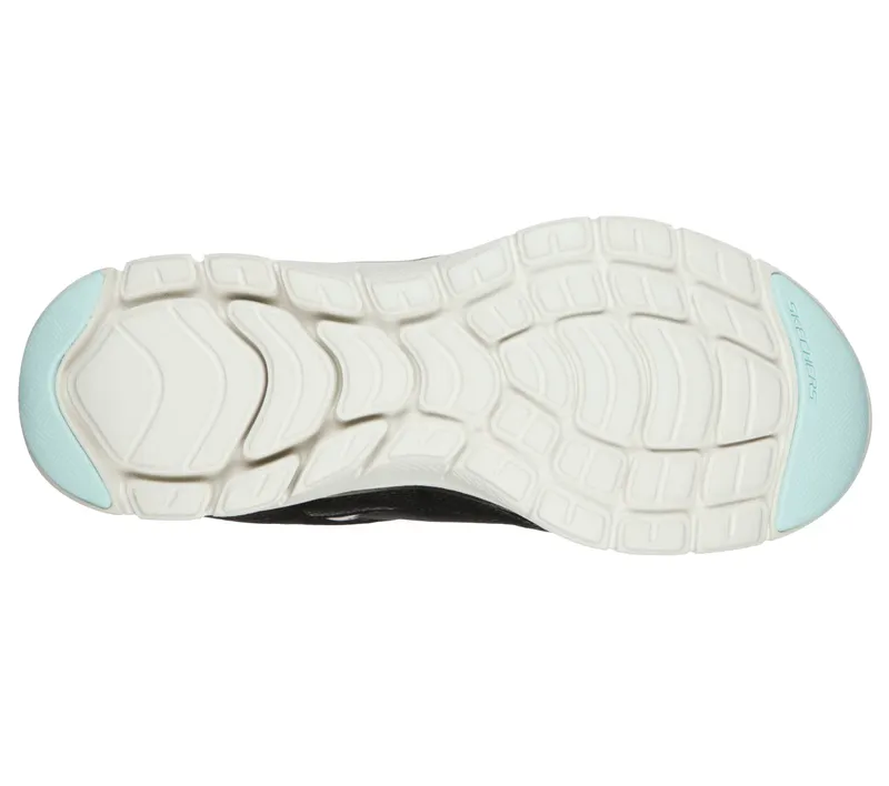 Skechers Flex Appeal 4.0 – True Clarity – Zwart / Licht Roze (149299-BKLP)