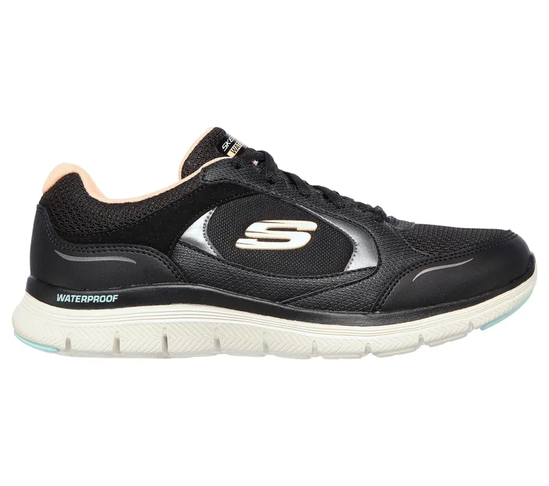 Skechers Flex Appeal 4.0 – True Clarity – Zwart / Licht Roze (149299-BKLP)